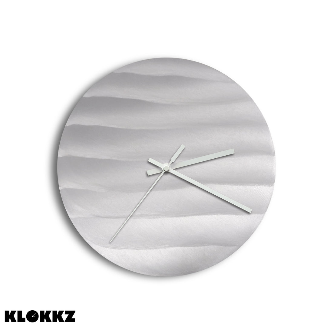 Wanduhr – Waves - Aluminium