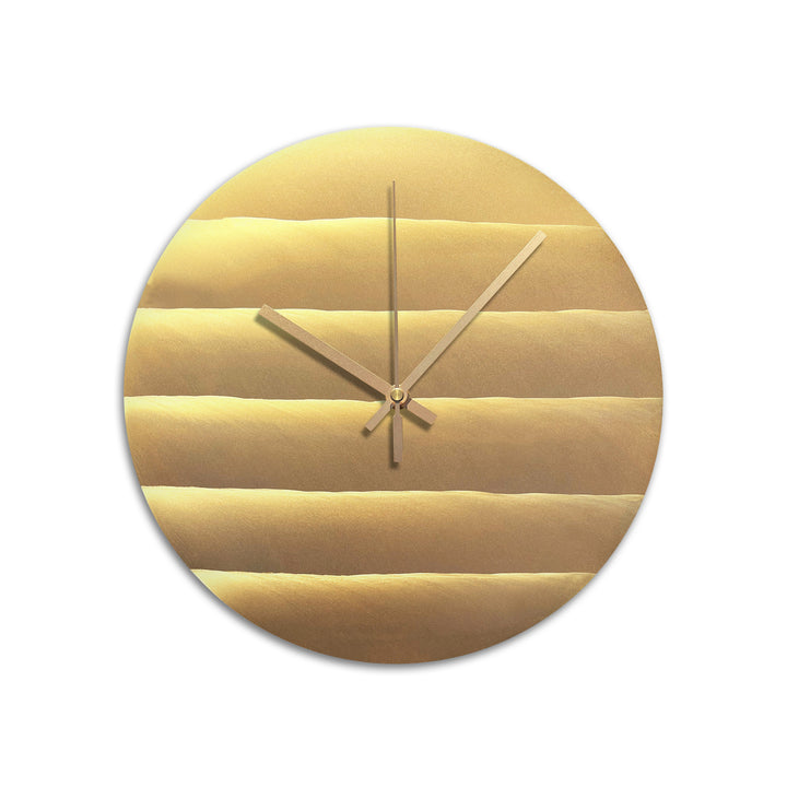 Wanduhr – Waves - Messing