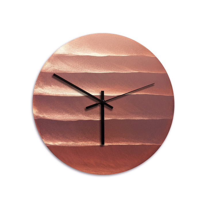 Wanduhr – Waves - Kupfer