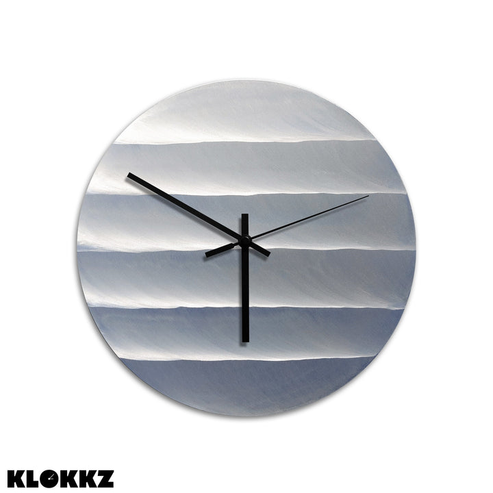 Wanduhr – Waves - Aluminium