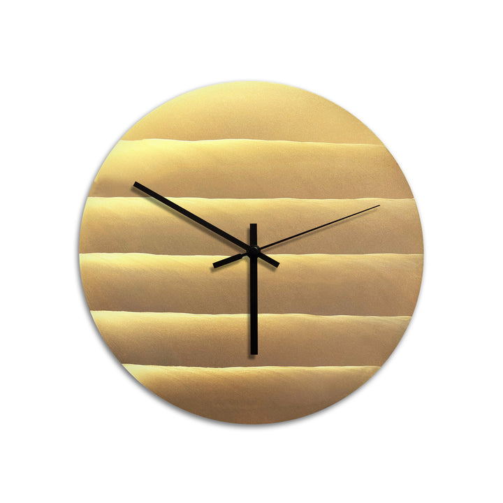 Wanduhr – Waves - Messing