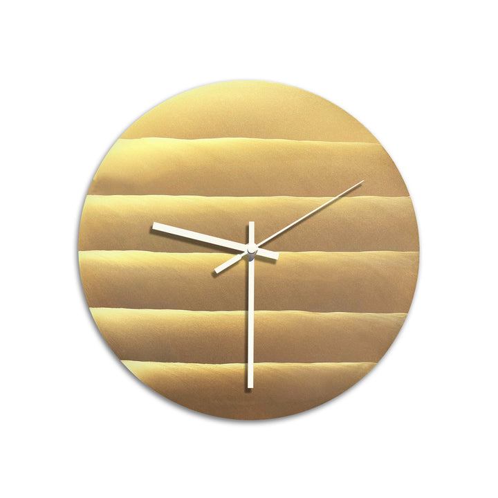 Wanduhr – Waves - Messing