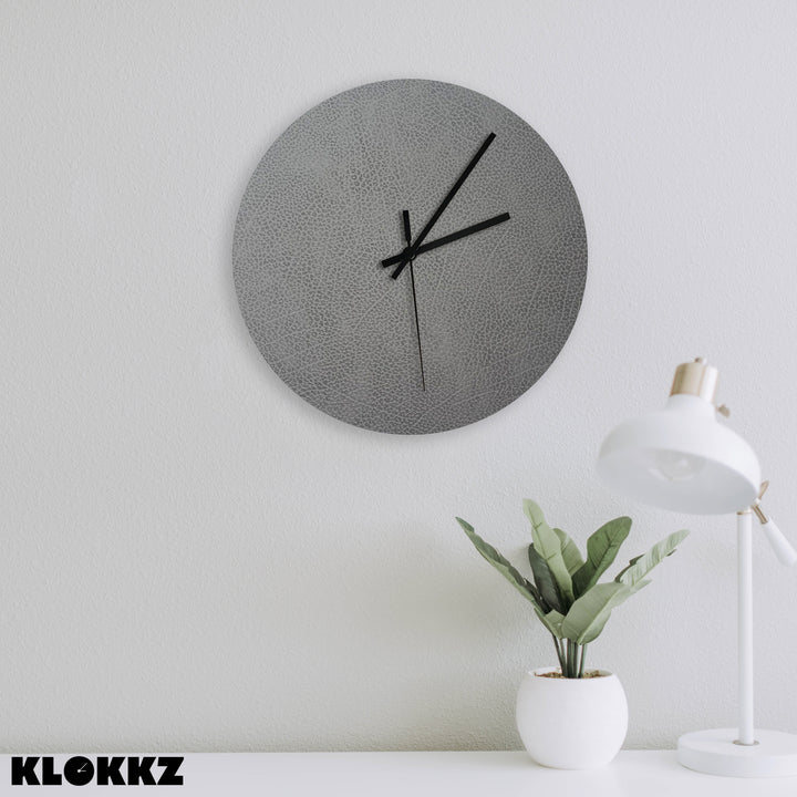 Wanduhr – Nate - Grau