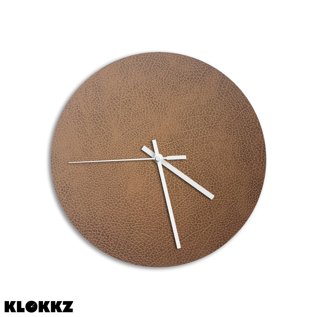 Wanduhr – Nate - Braun